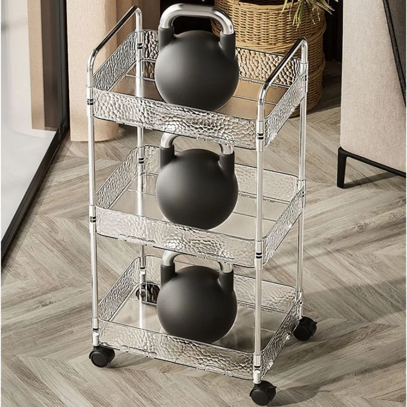 3-Tier Multi-Functional Storage Trolley Cart