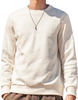 370g heavy pineapple pattern autumn men's sweatshirt round neck jacket long sleeve inner wear spring and autumn style top