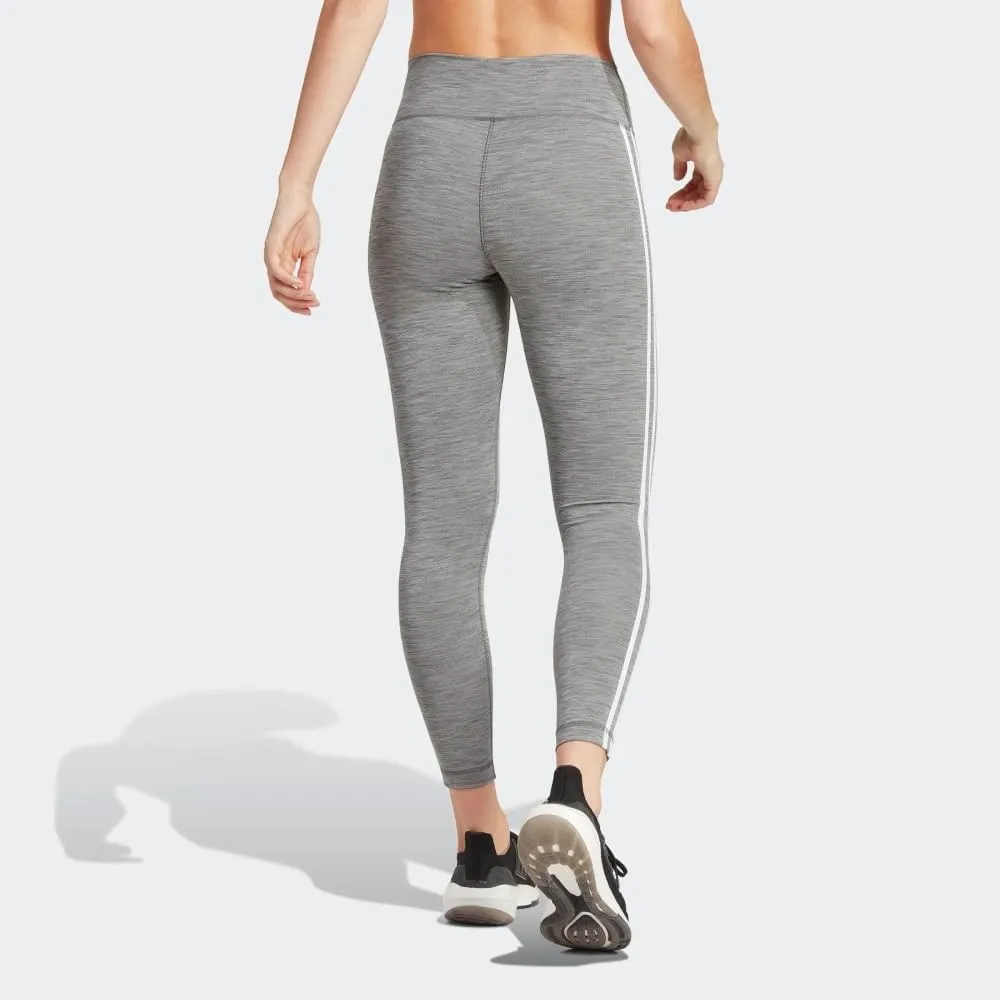 adidas Women's Training Essentials 3-Stripes High Waisted 7/8 Tights