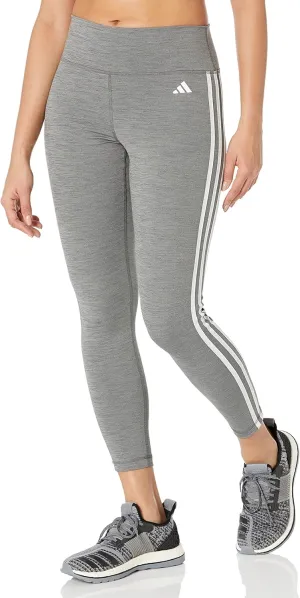 adidas Women's Training Essentials 3-Stripes High Waisted 7/8 Tights
