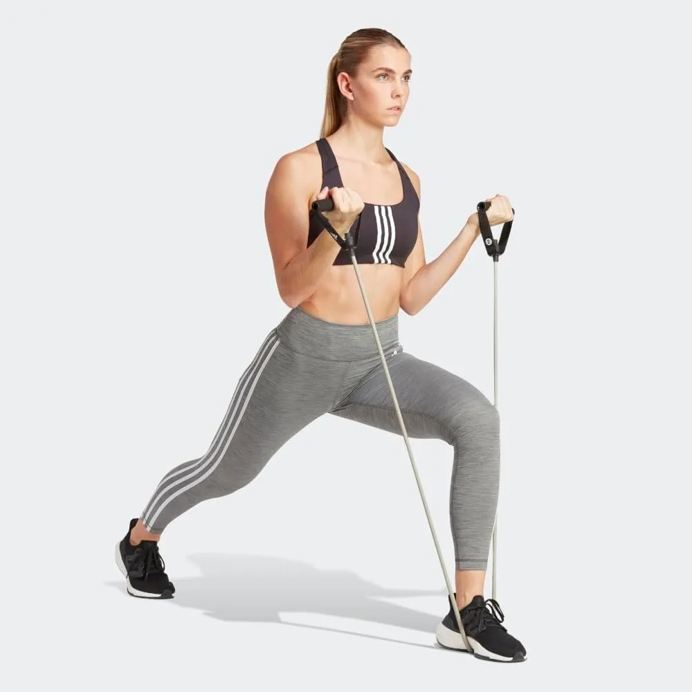 adidas Women's Training Essentials 3-Stripes High Waisted 7/8 Tights