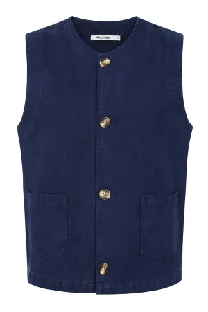 ALICE COLLINS Millie Gilet Midnight Blue