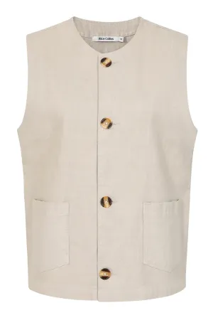 ALICE COLLINS Millie Gilet Taupe