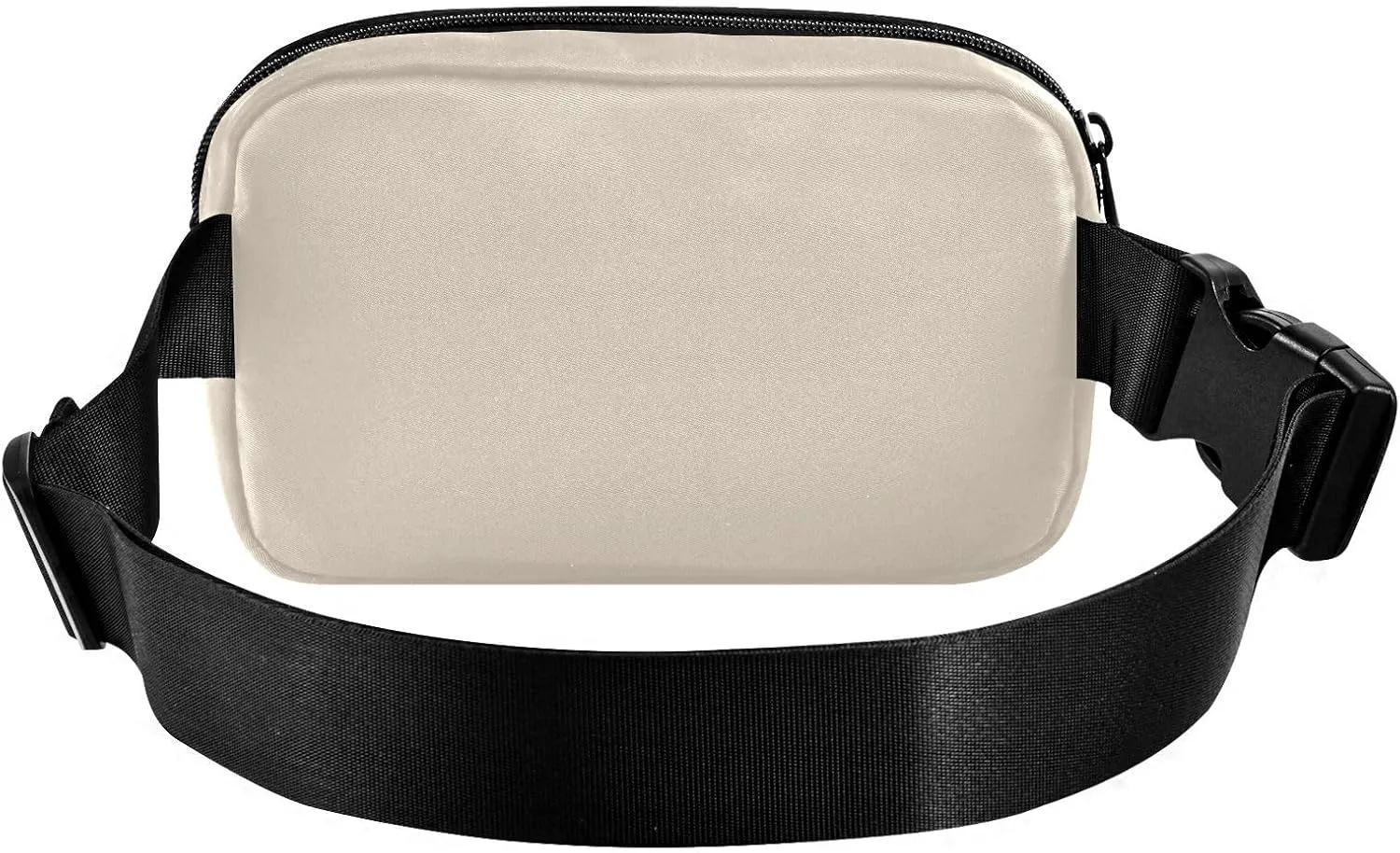 Antique White Belt Bags Small Waist Pouch Unisex Mini Belt Bag with Adjustable Strap