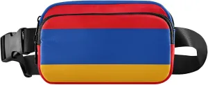 Armenia Flag Women Fanny Pack Waterproof Hip Bag Belt Purse Cute Waist Pouch for Women