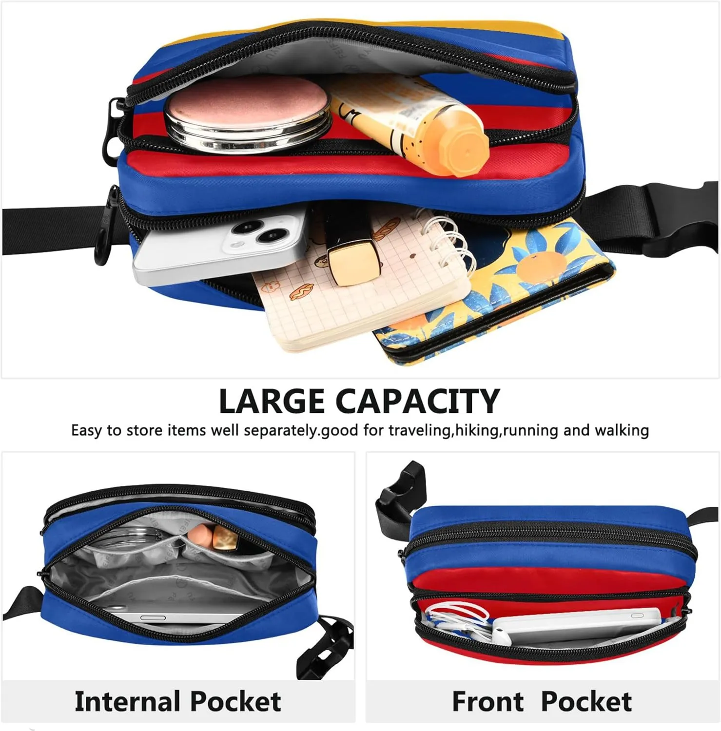Armenia Flag Women Fanny Pack Waterproof Hip Bag Belt Purse Cute Waist Pouch for Women