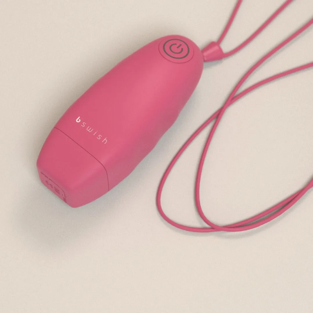 B Swish Bnear Classic Couples Double Egg Vibrator Guava