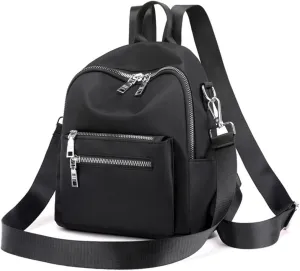 Backpack for Women Small Waterproof Nylon Shoulder Bags Casual Travel Bag