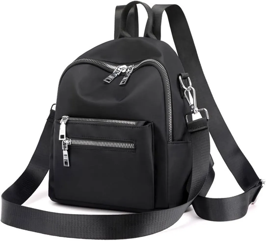 Backpack for Women Small Waterproof Nylon Shoulder Bags Casual Travel Bag