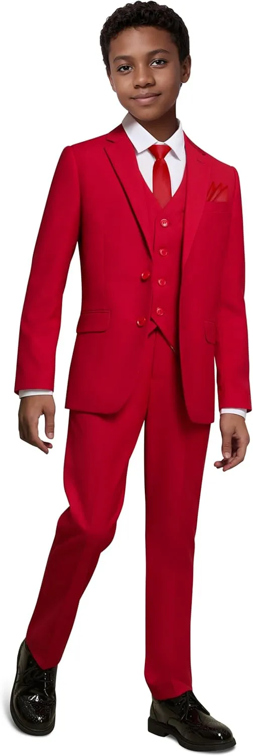 Boys Slim Fit Suits for Boys Suit Set Boy Dresswear Ring Bearer Outfit Kids Suits Boy Wedding Dress