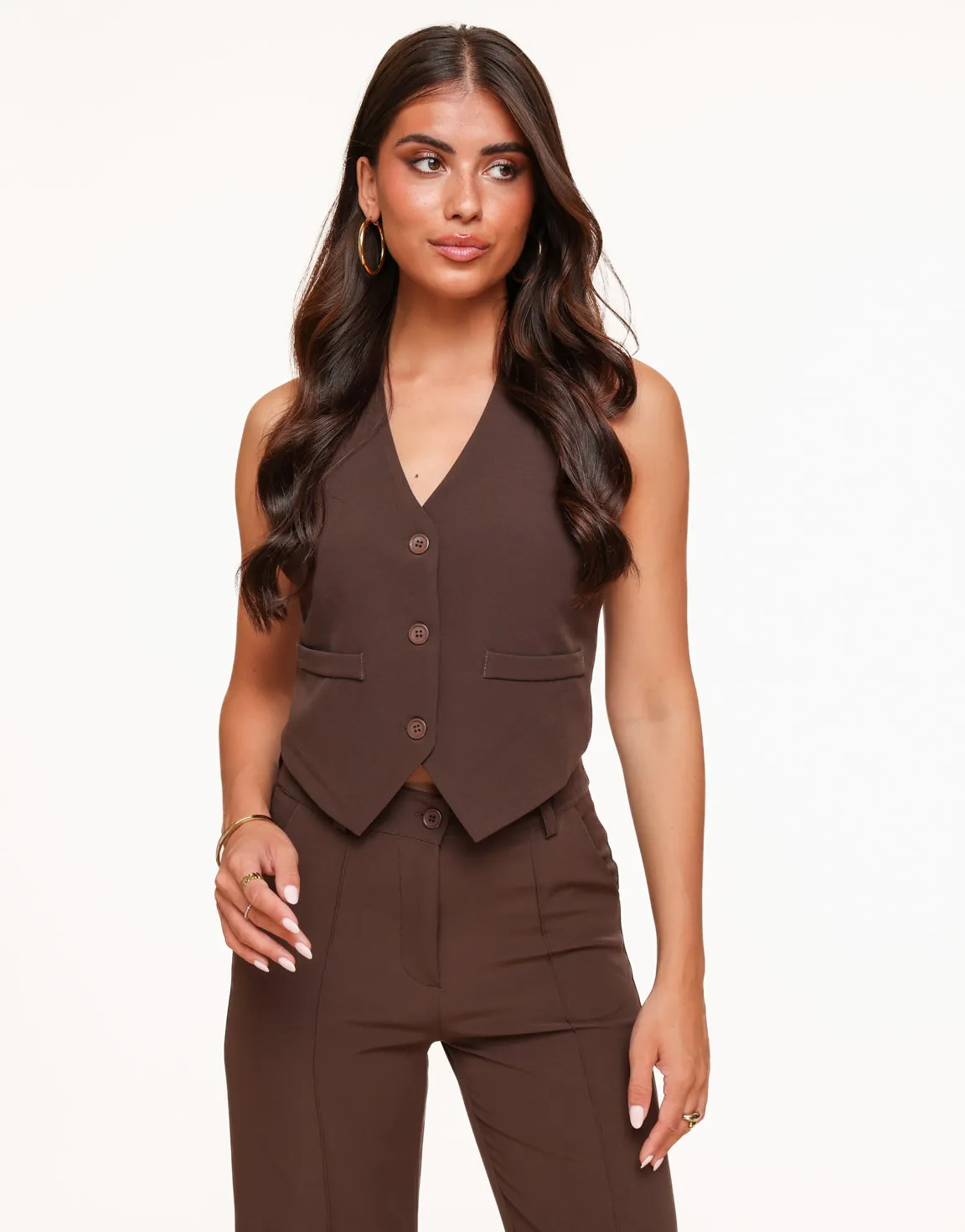 Bruine Halter - Gilet
