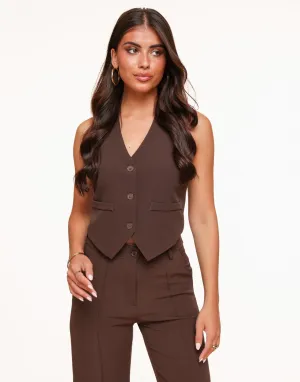 Bruine Halter - Gilet