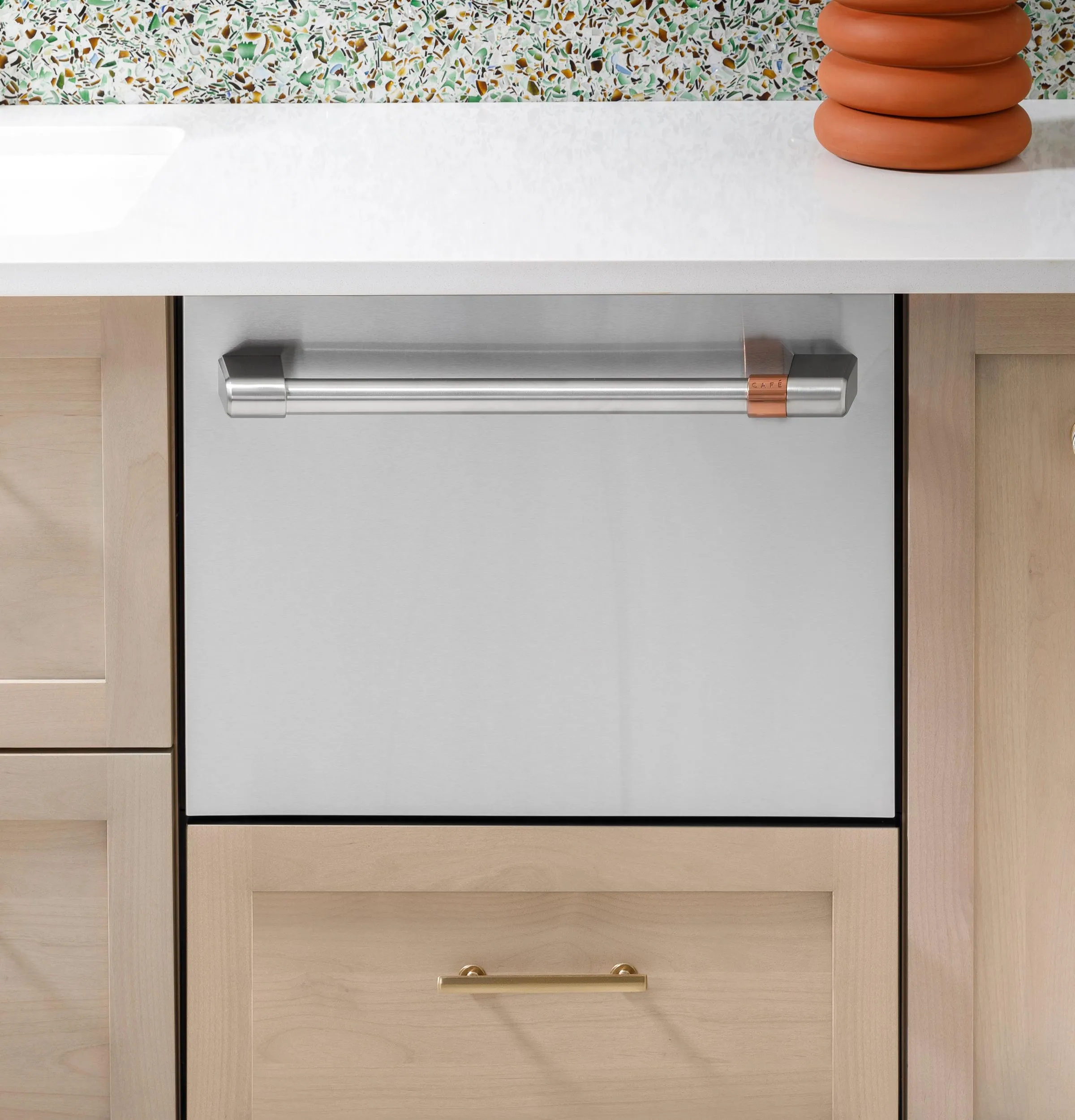 Cafe CDD220P2WS1 Caf(eback)™ ENERGY STAR Smart Single Drawer Dishwasher