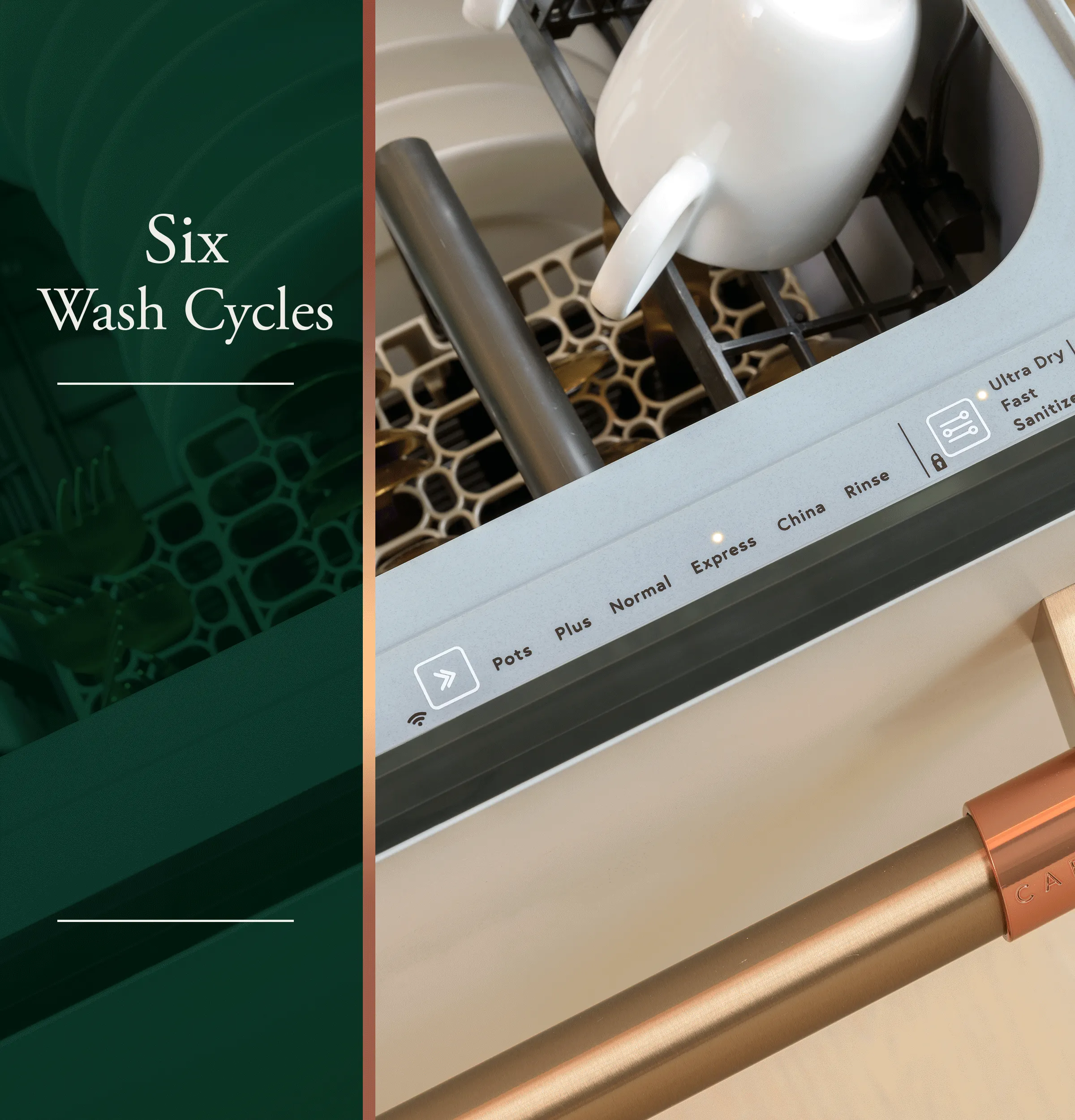 Cafe CDD220P3WD1 Caf(eback)™ ENERGY STAR Smart Single Drawer Dishwasher