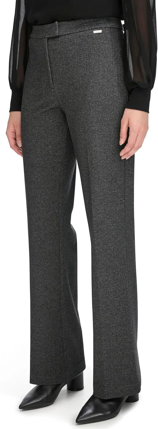 Calvin Klein Women's Herringbone Pants