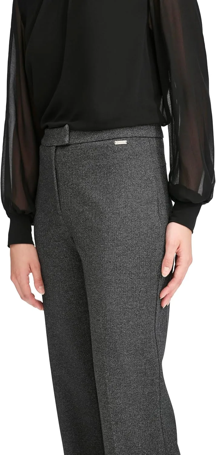 Calvin Klein Women's Herringbone Pants