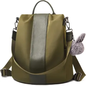 CHARMORE Women Backpack Purse Waterproof Nylon Anti-theft Rucksack Shoulder Bags