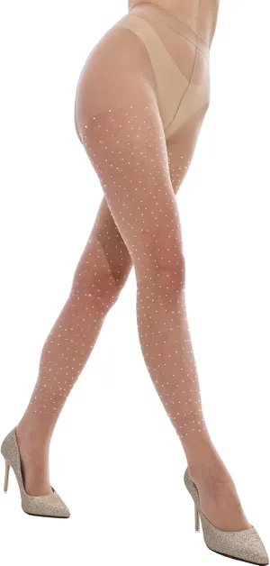 CharnmRose Women's Pantyhose for Women High Waist Stockings Sheer Tights Slim Stockings Tights