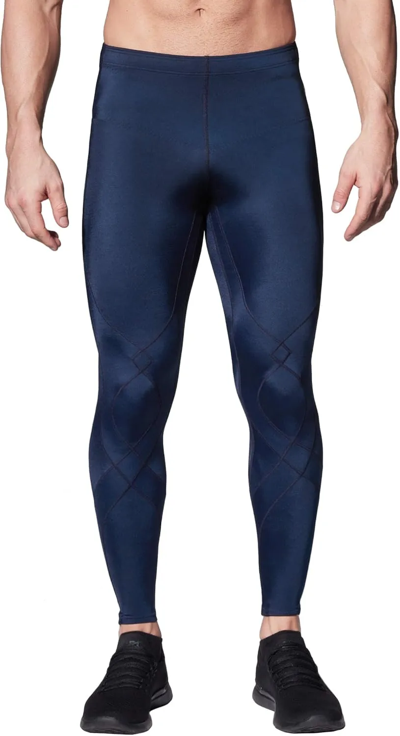 CW-X Men's Stabilyx Joint Support Compression Sports Tights, Pants for Running and Recovery