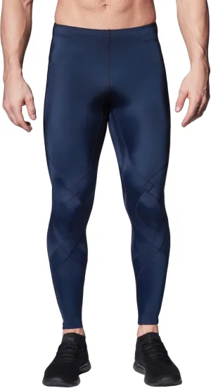 CW-X Men's Stabilyx Joint Support Compression Sports Tights, Pants for Running and Recovery