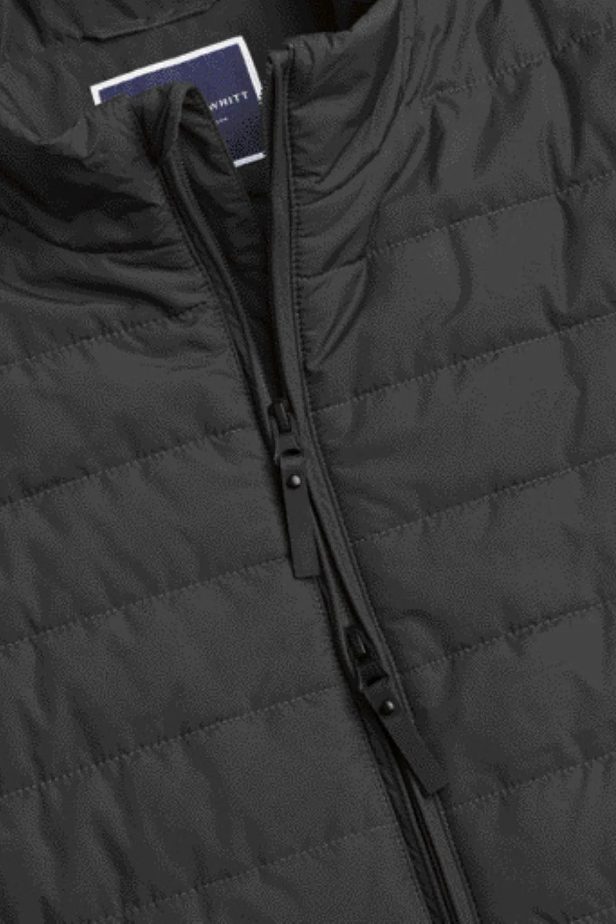 Dark Grey Lightweight Quilted Gilet