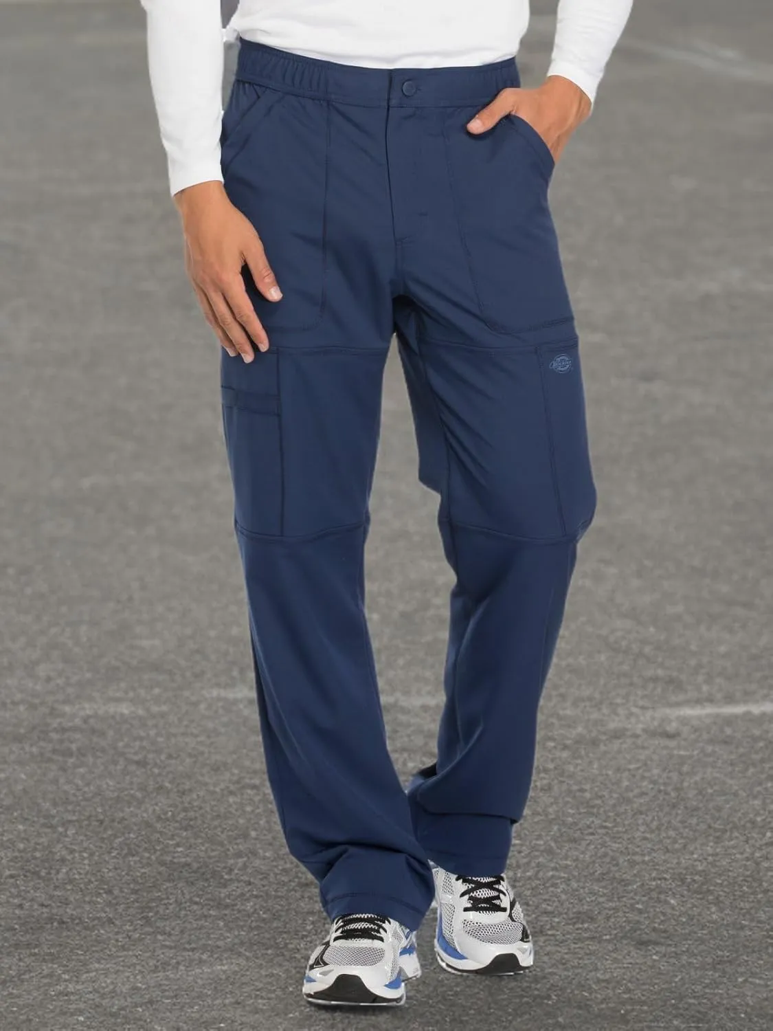 Dickies Dynamix Scrub Pants for Men with Zip Fly, Athletic-Inspired with Four-Way Stretch and Moisture Wicking DK110
