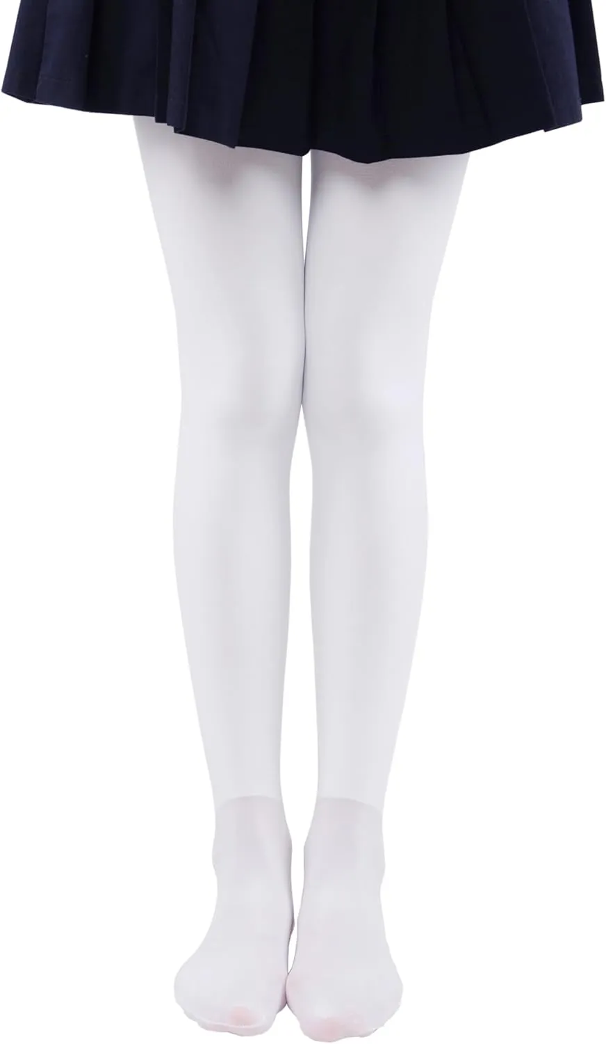 EVERSWE Girls Winter Warm Fleece Lined Tights Thick Dance Tights