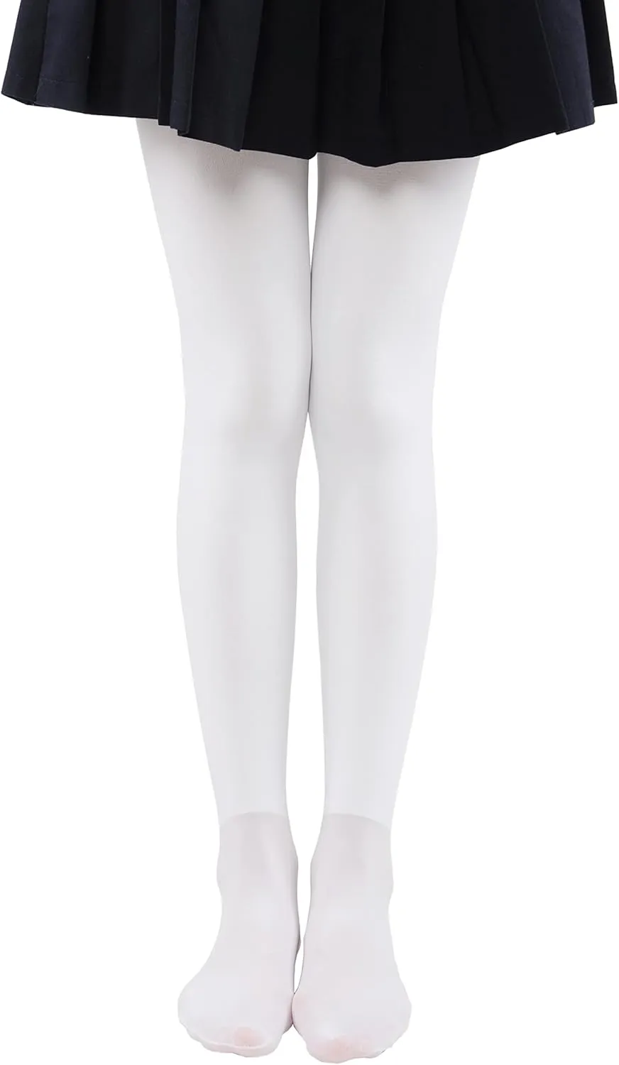 EVERSWE Girls Winter Warm Fleece Lined Tights Thick Dance Tights