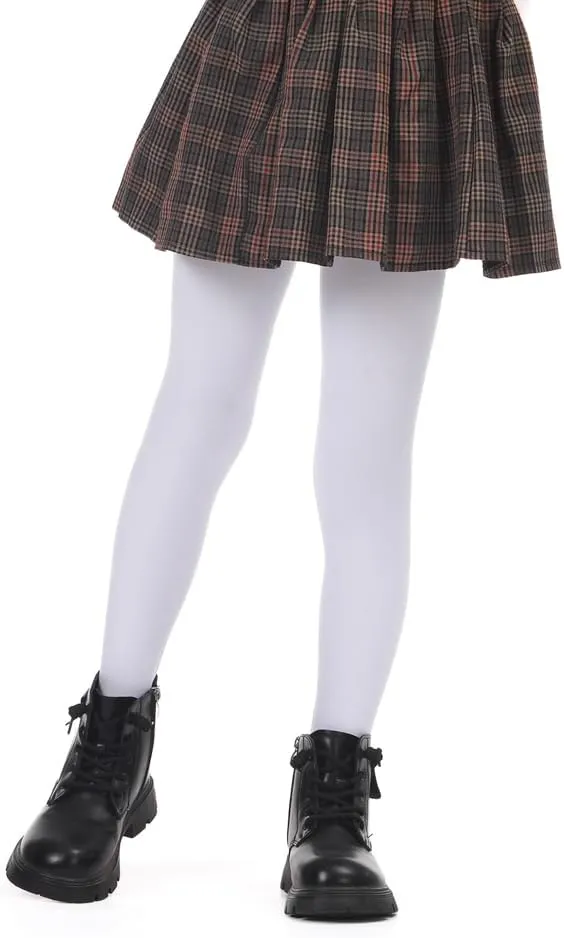 EVERSWE Girls Winter Warm Fleece Lined Tights Thick Dance Tights