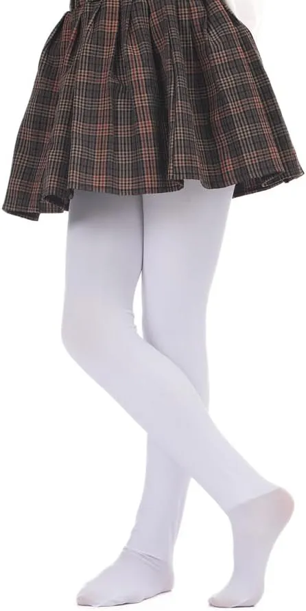 EVERSWE Girls Winter Warm Fleece Lined Tights Thick Dance Tights