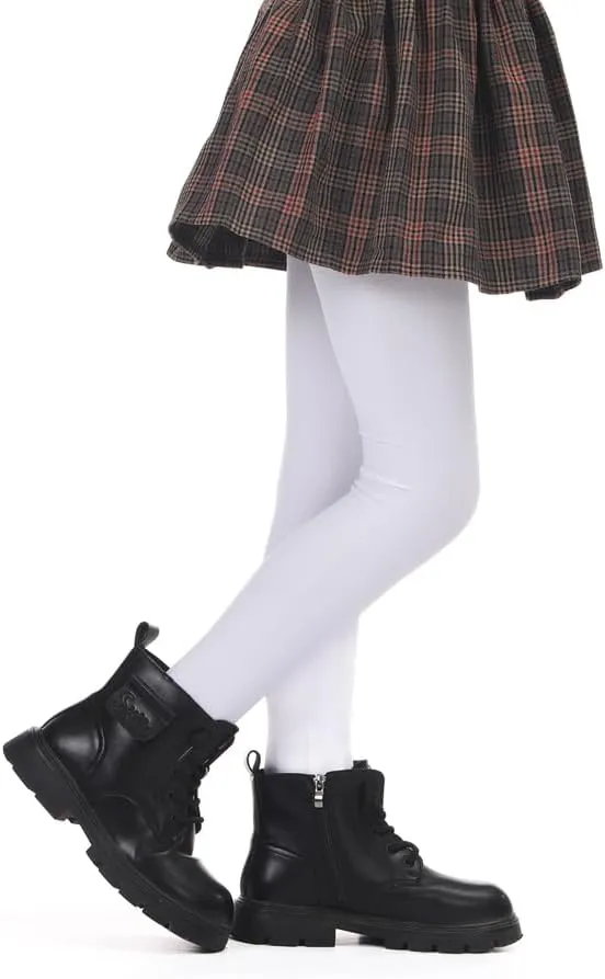 EVERSWE Girls Winter Warm Fleece Lined Tights Thick Dance Tights