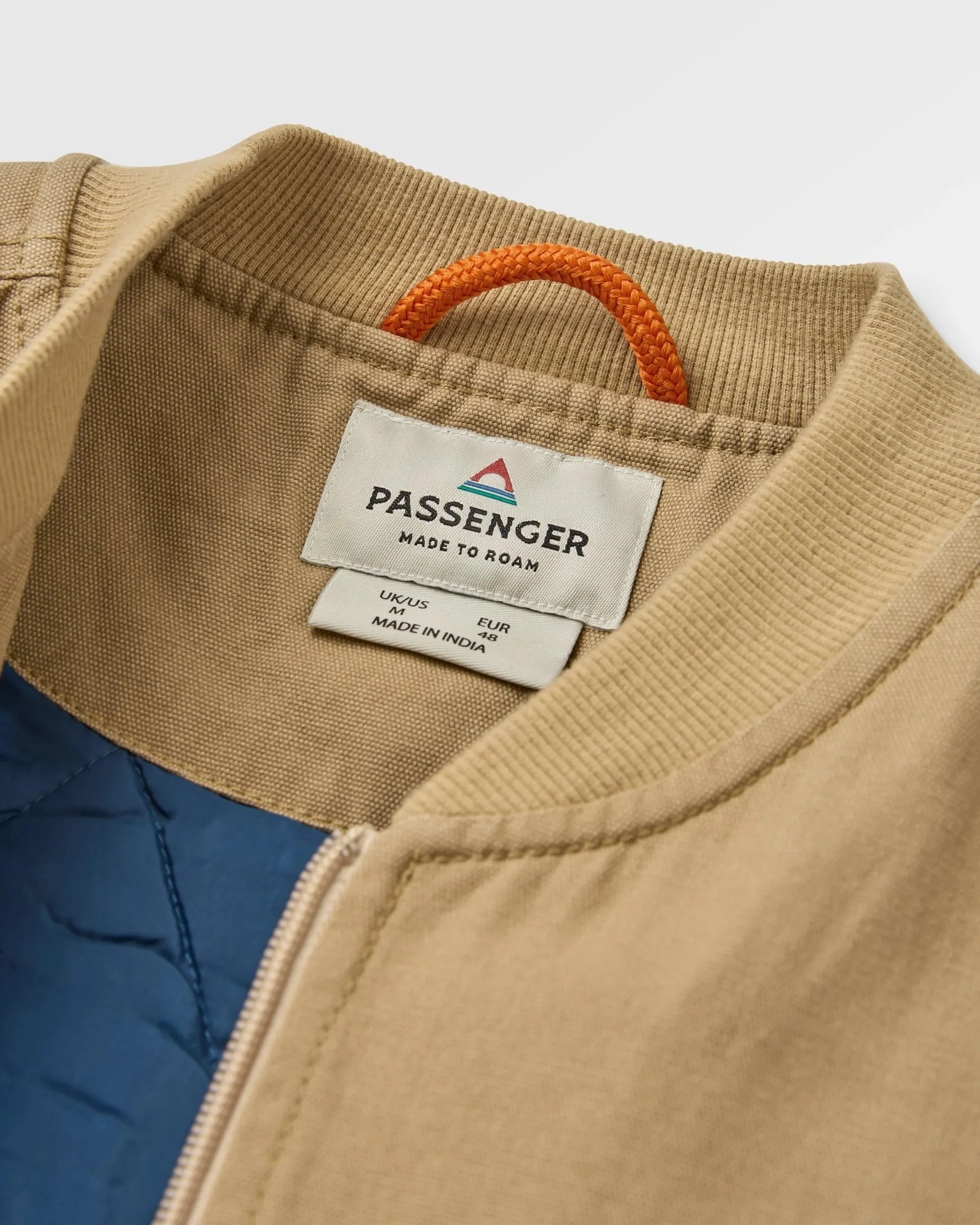 Explorers Organic Cotton Canvas Vest - Stone