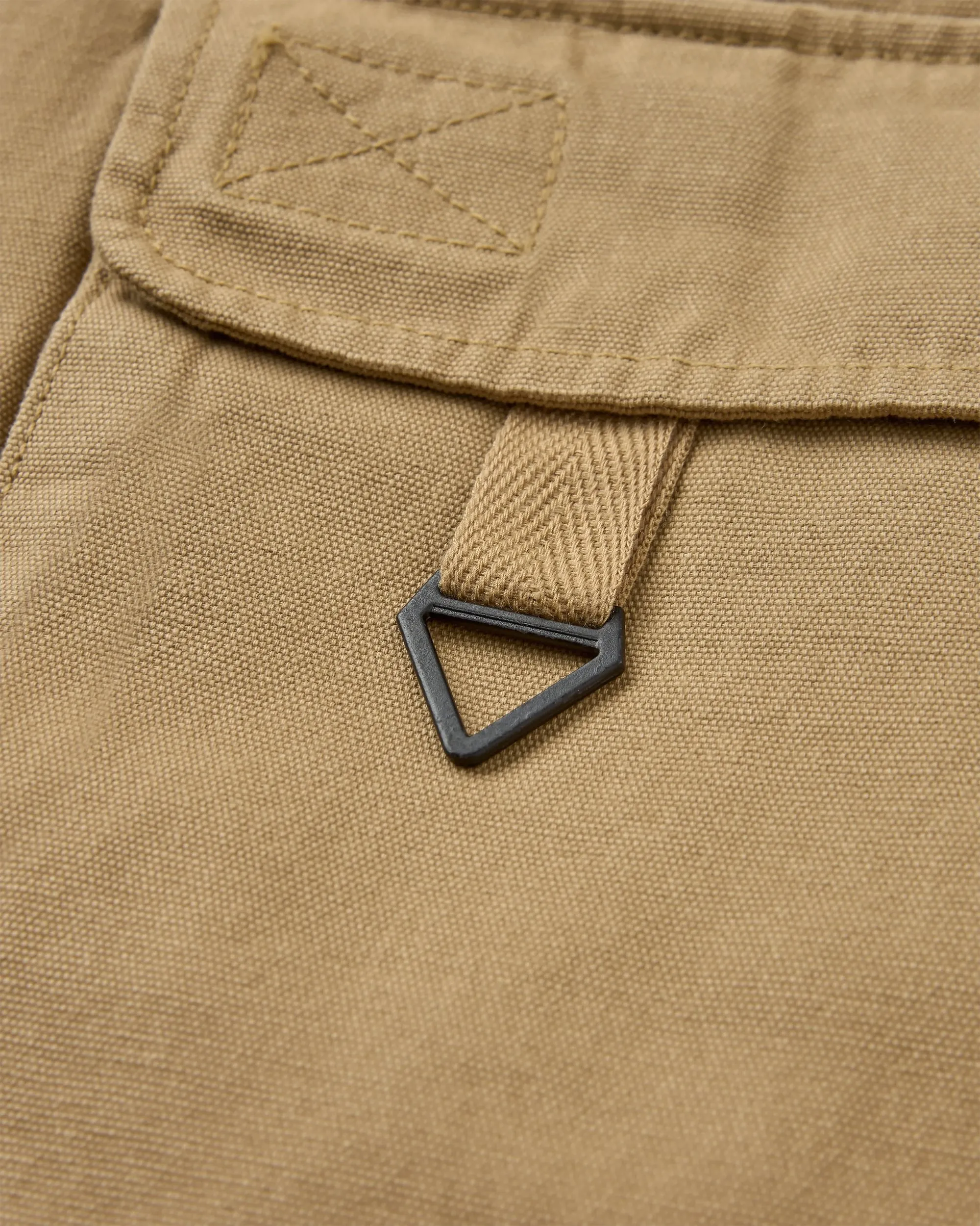 Explorers Organic Cotton Canvas Vest - Stone