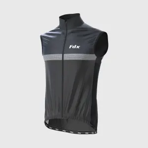 Fdx 360 Hi-Vis Reflective Black Women's Gilet for Cycling & Running