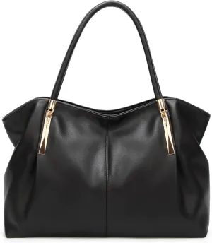 forestfish PU Leather Ladies Satchel Tote Bag Shoulder Bags Handbags for Women