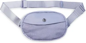 Gaiam Go for It Waist Pack, Adjustable Fanny Pack Crossbody Bags for Women & Men - Waterproof Cross Body Bag with Zippered Pockets, Running Belt Bag, Ideal for Vacation & Travel