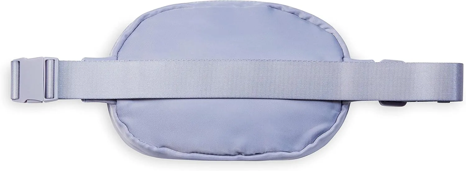 Gaiam Go for It Waist Pack, Adjustable Fanny Pack Crossbody Bags for Women & Men - Waterproof Cross Body Bag with Zippered Pockets, Running Belt Bag, Ideal for Vacation & Travel