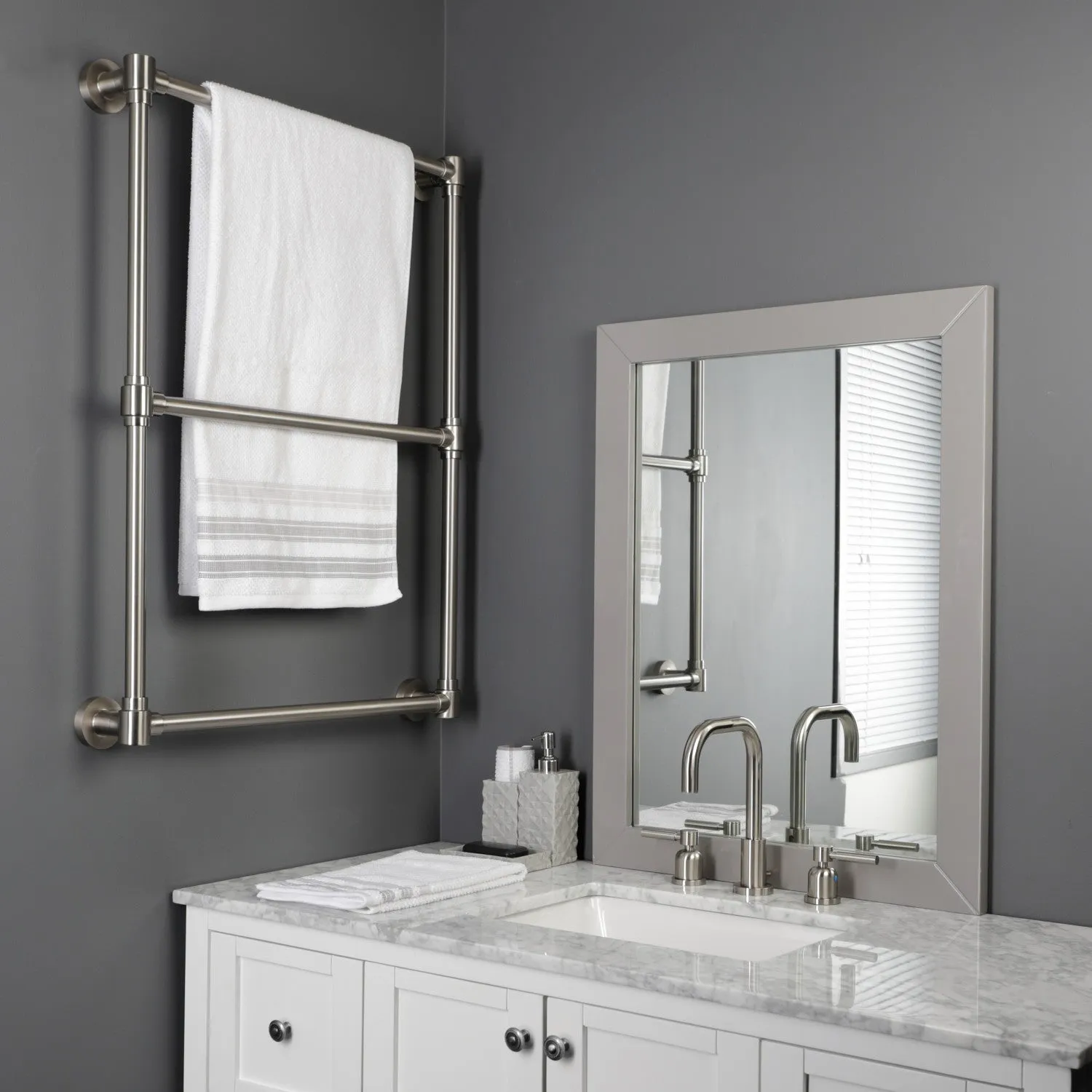 Gallant 24-Inch Wall Mount 3-Bar Towel Rack