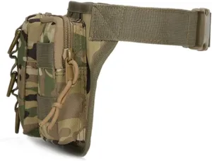 GALPADA Travel Fanny Pack Waterproof Belt Bag for Women Men Hiking Workout Oxford Cloth Material Phone Pouch Separate Pockets