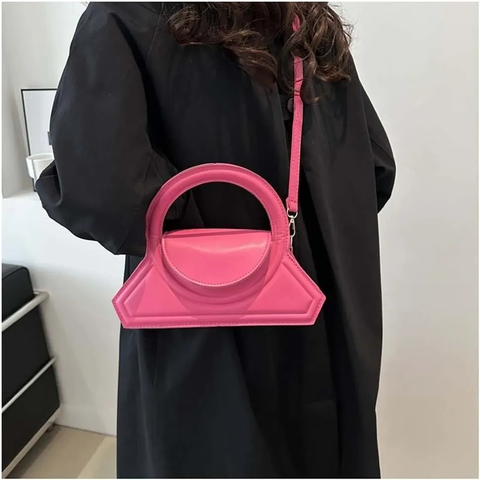 Genuine Leather Women's Shoulder Bags Retro Small Square Hobo Crossbody Handbag