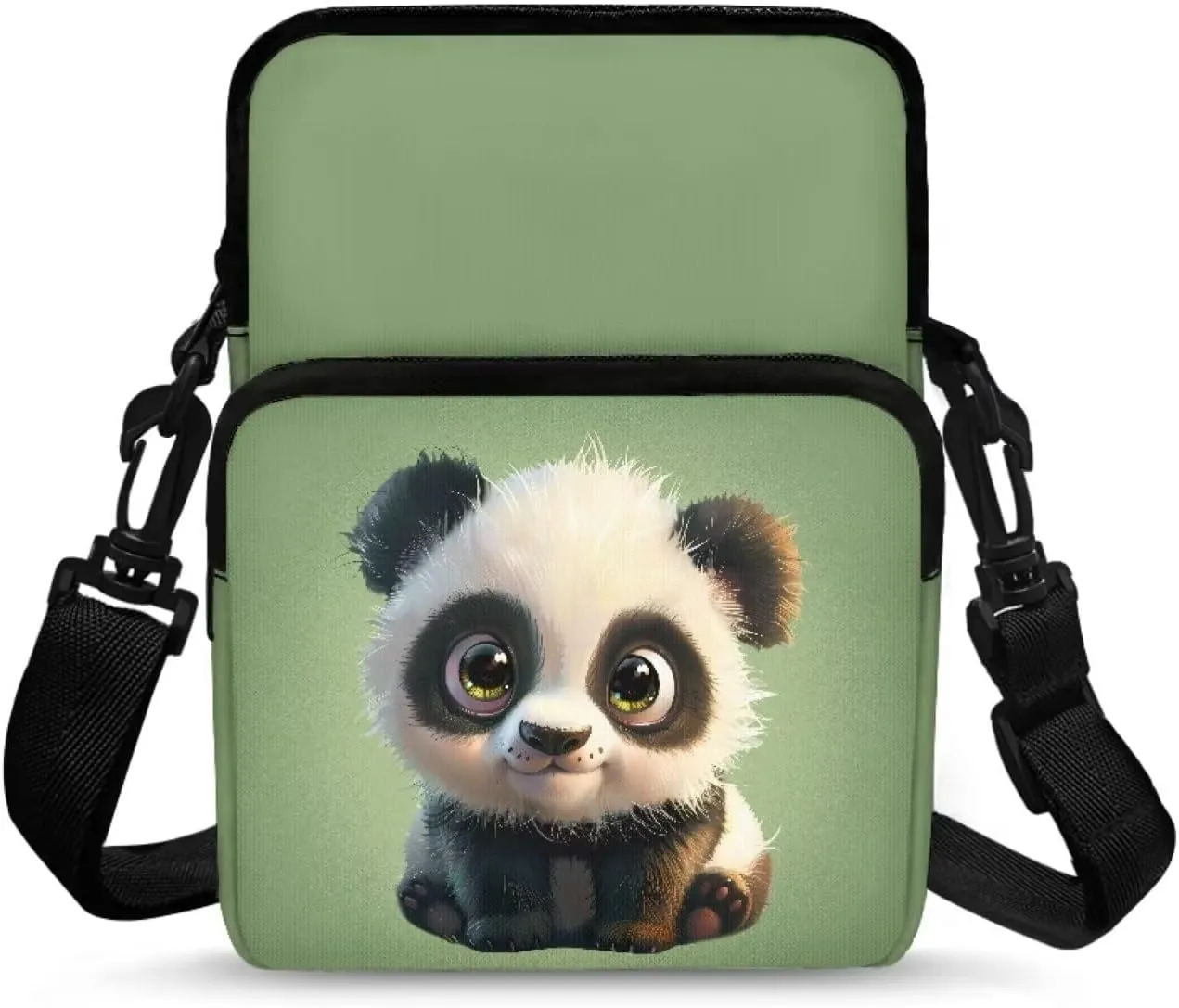 Girls Crossbody Bag Polyester Shoulder Bags Smart Phone Case Coin Wallet Purse