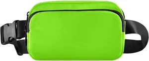 Green Yellow Crossbody Bag, Cross Body Bag Small, Mens Pouch Bag, Travel Fanny Pack