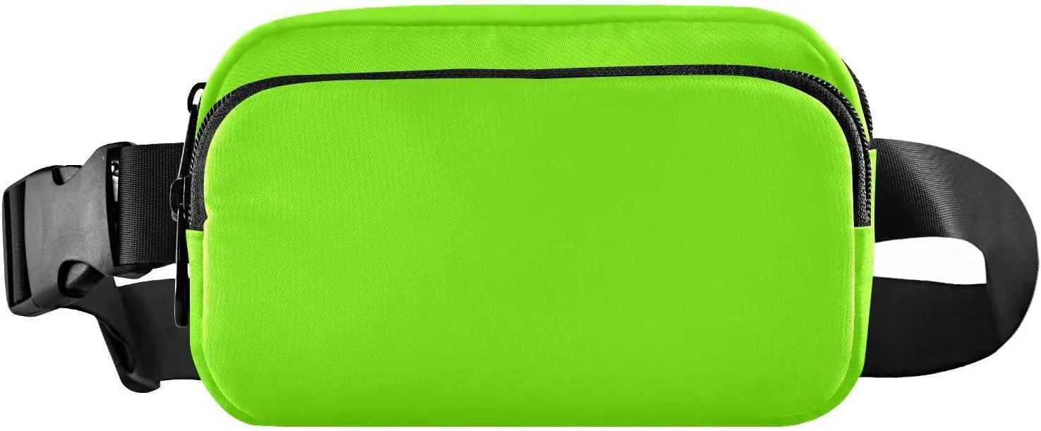 Green Yellow Crossbody Bag, Cross Body Bag Small, Mens Pouch Bag, Travel Fanny Pack