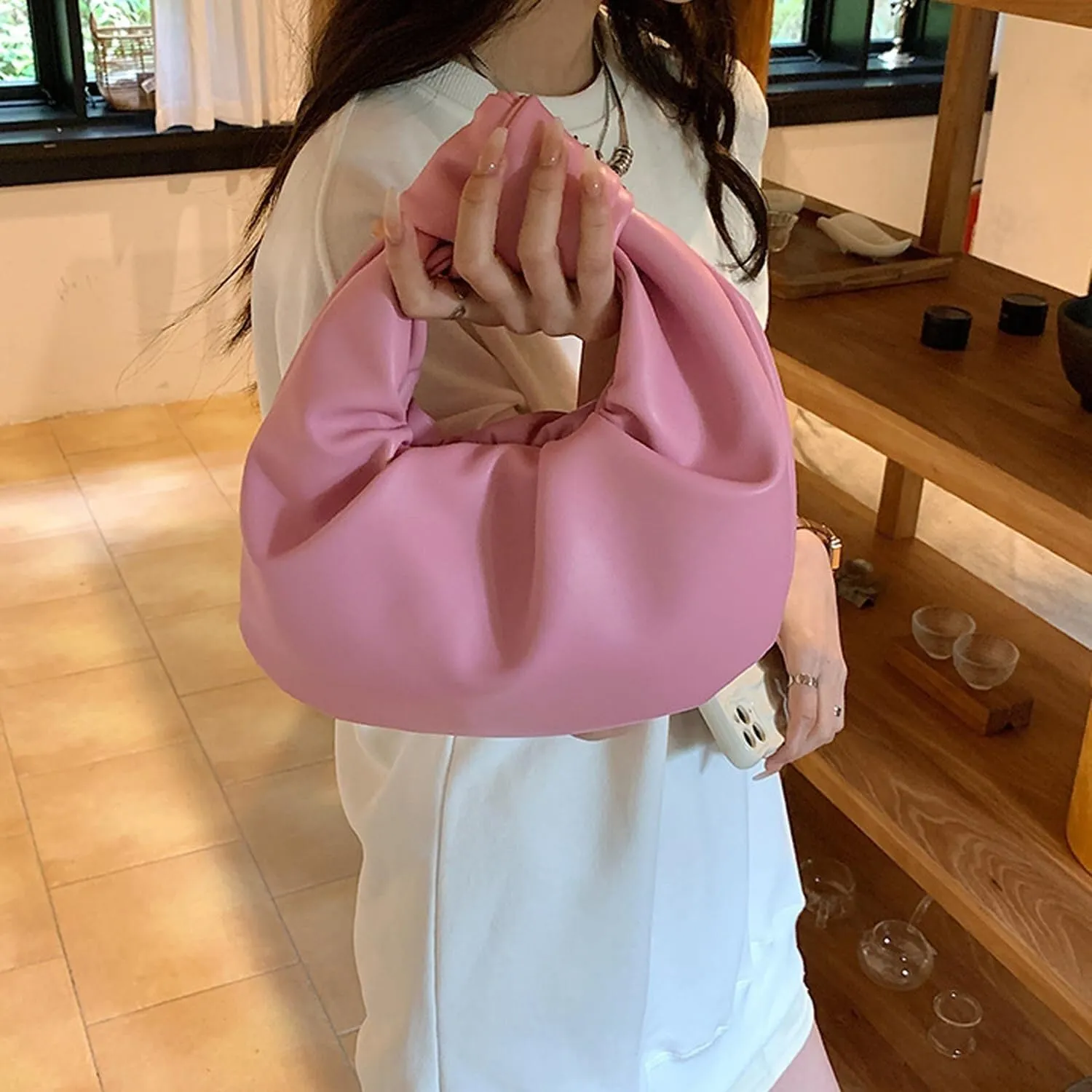 Hobo Bag for Women Small Handbag Everyday Purse Clutch Shoulder Bags