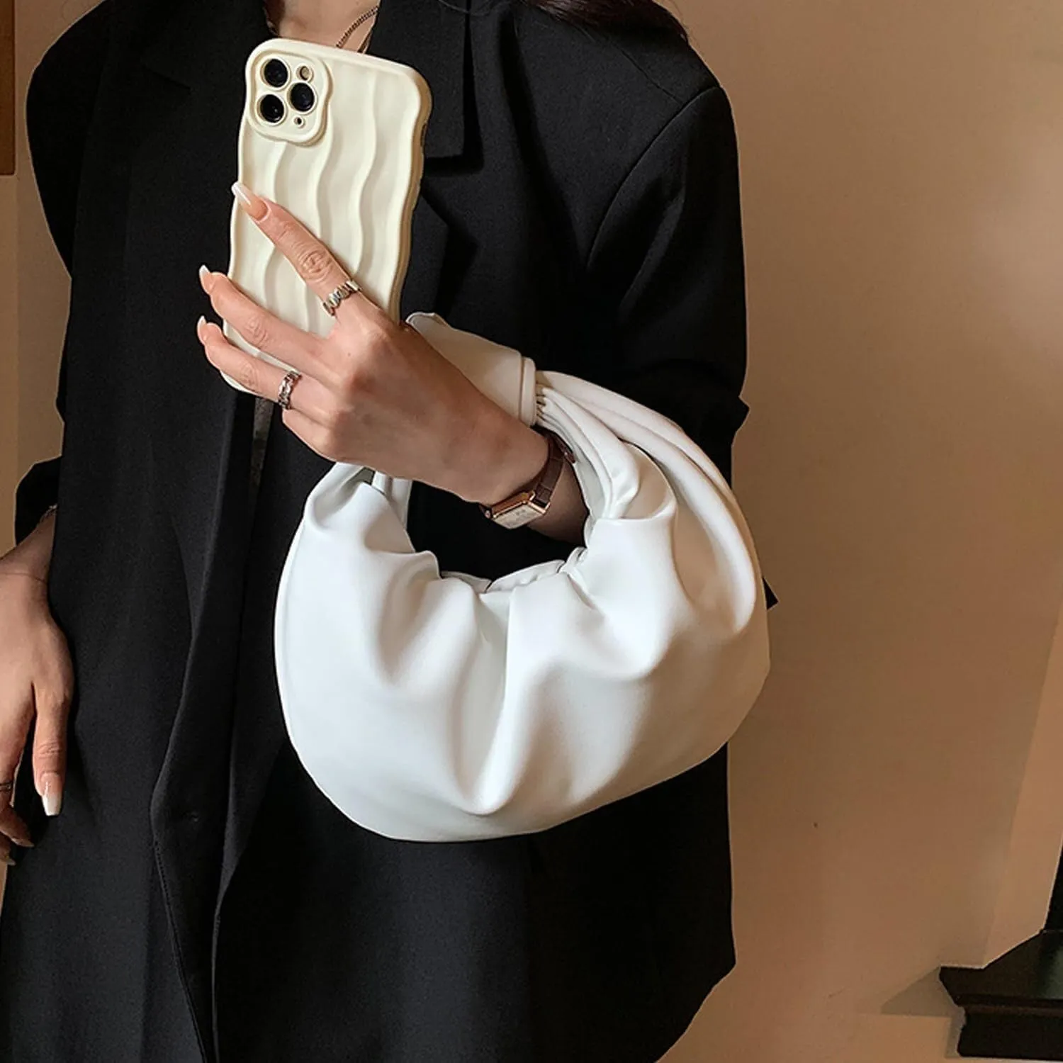 Hobo Bag for Women Small Handbag Everyday Purse Clutch Shoulder Bags