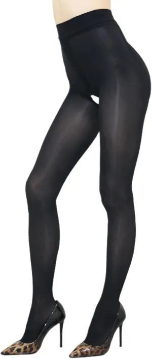 HTRUIYA Shiny Pantyhose 8 Denier Oily Gloss Pantyhose Women's Tights Sheer Tights Shiny Tights Stockings