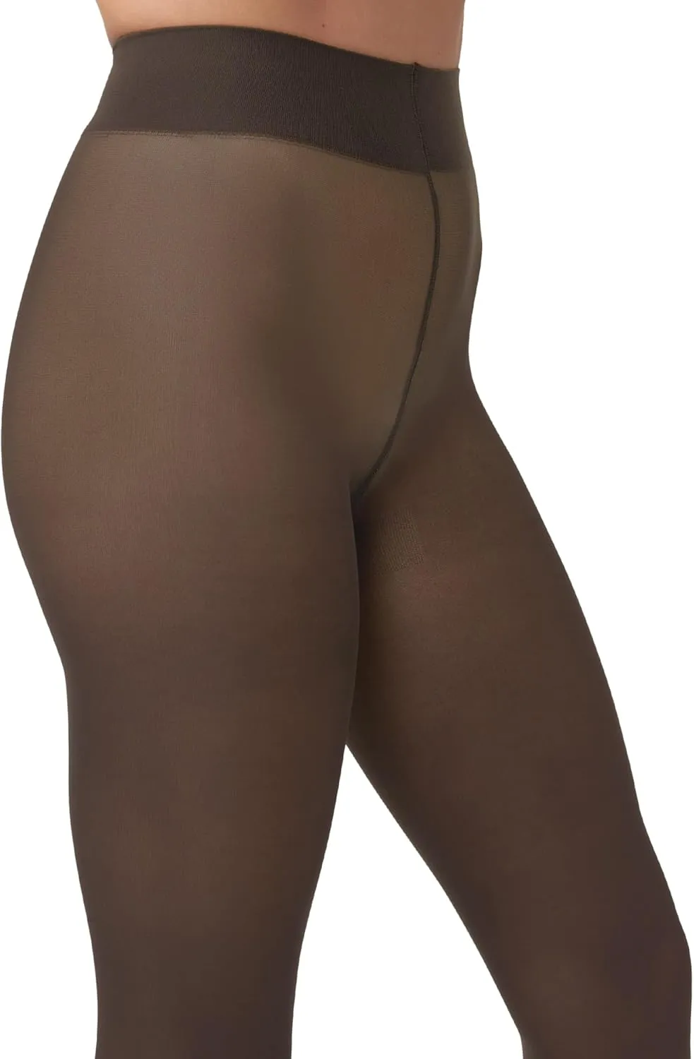 HUE womens Opaque Sheer to Waist Opaque Tight