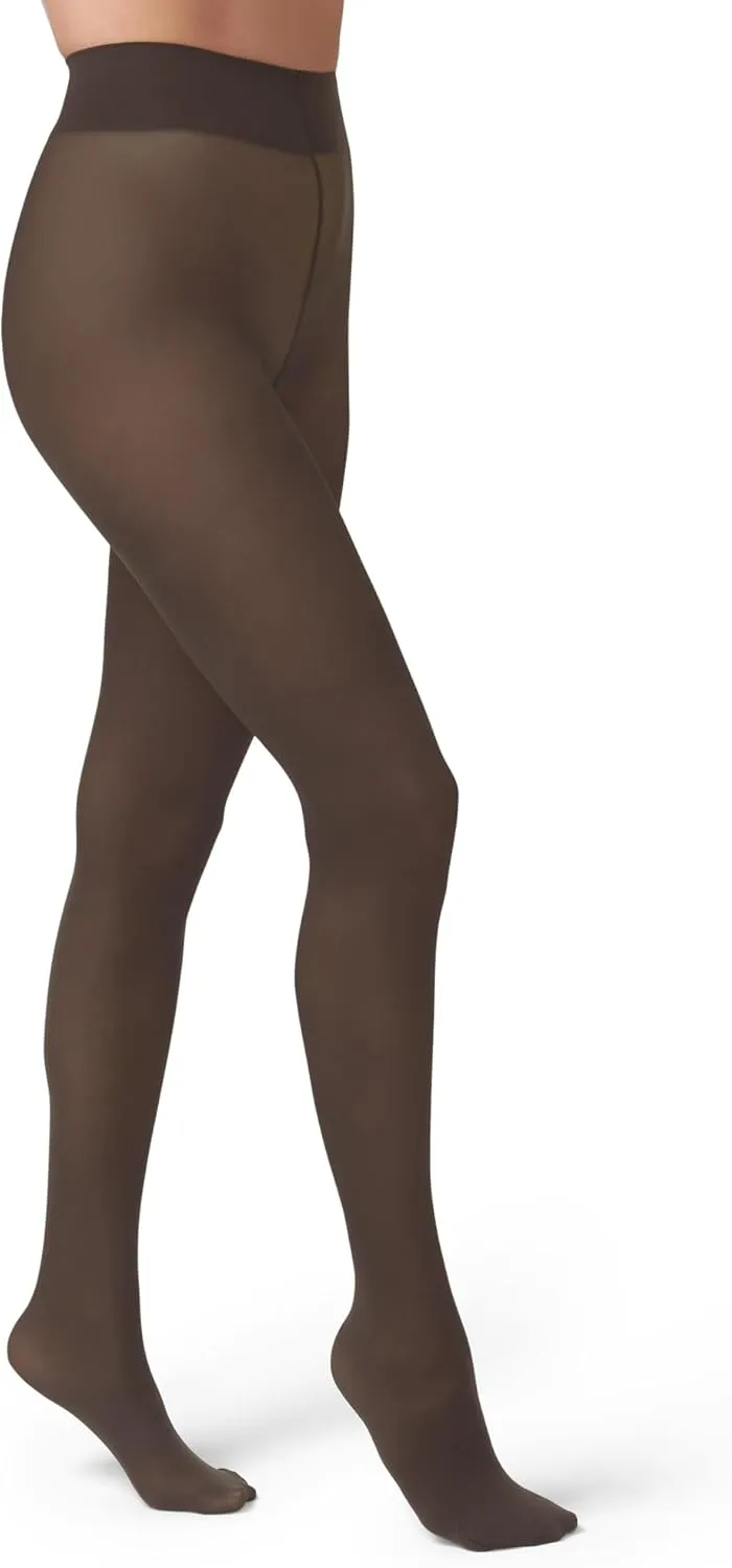 HUE womens Opaque Sheer to Waist Opaque Tight