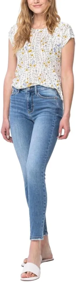 Judy Blue Mid Rise Vintage Skinny