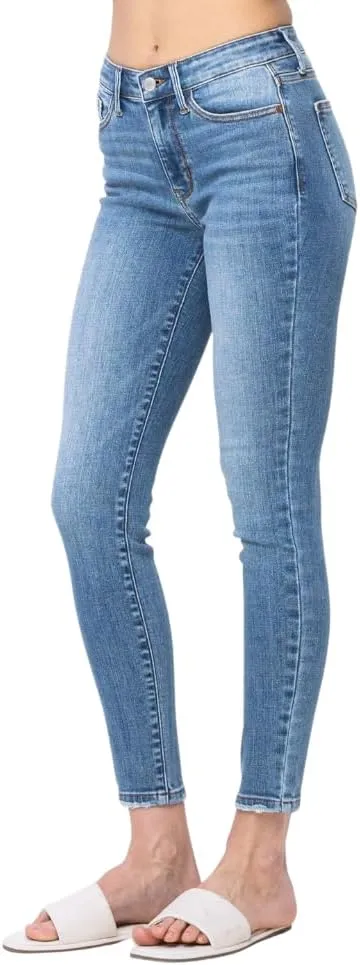Judy Blue Mid Rise Vintage Skinny